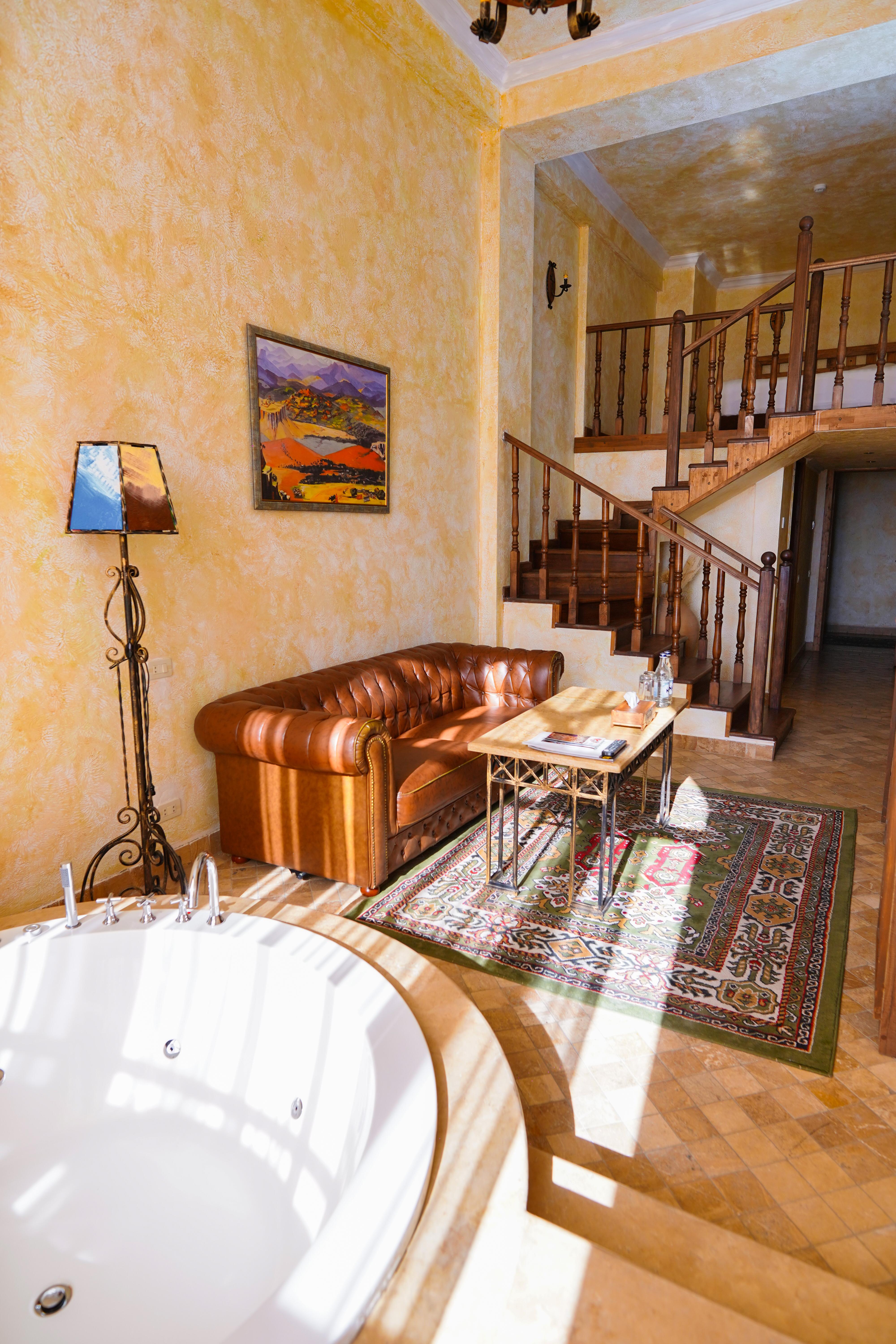 Caucasus Hotel Kasagh Exterior photo A 3D rendering of a living room