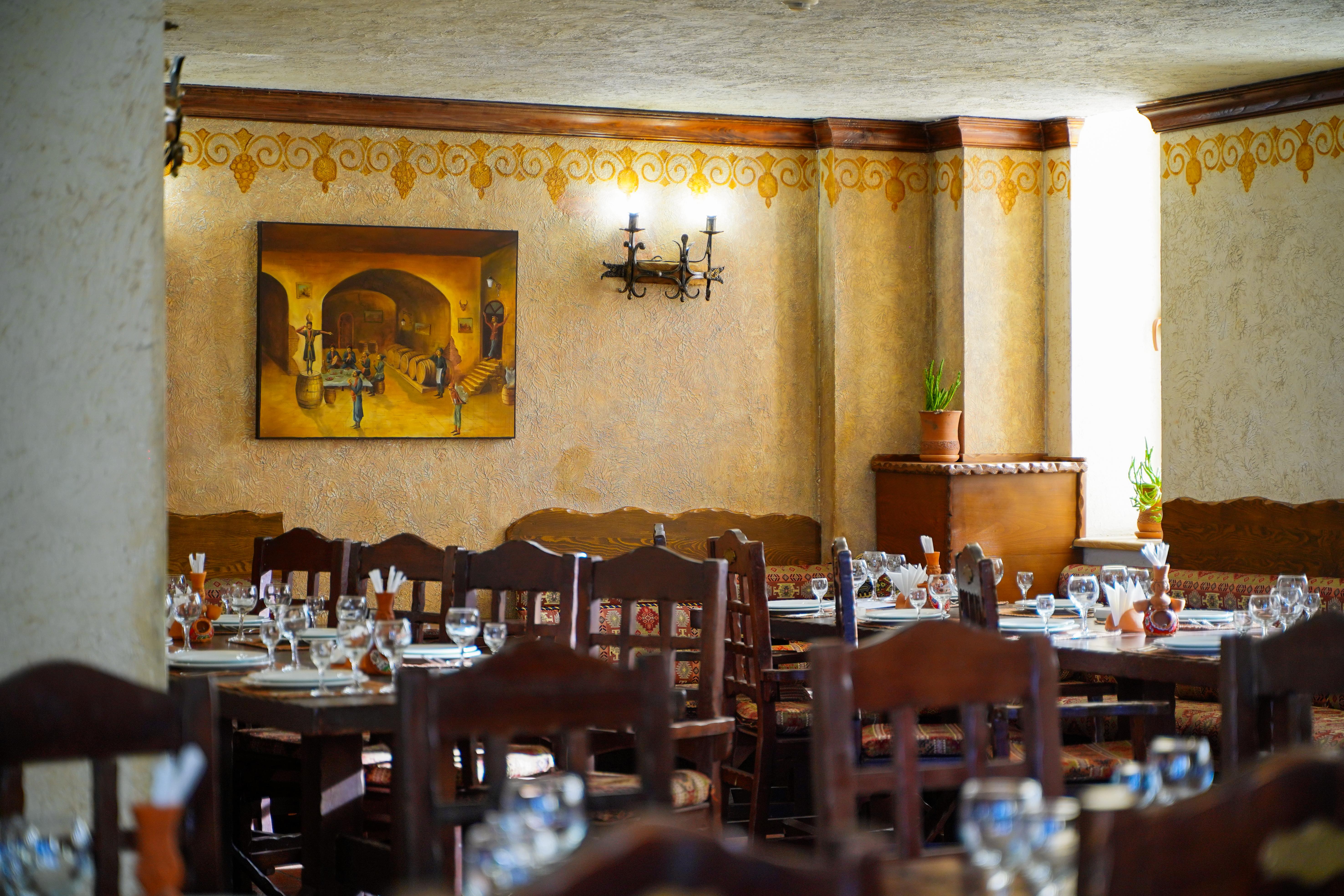 Caucasus Hotel Kasagh Exterior photo Restaurant in Tbilisi
